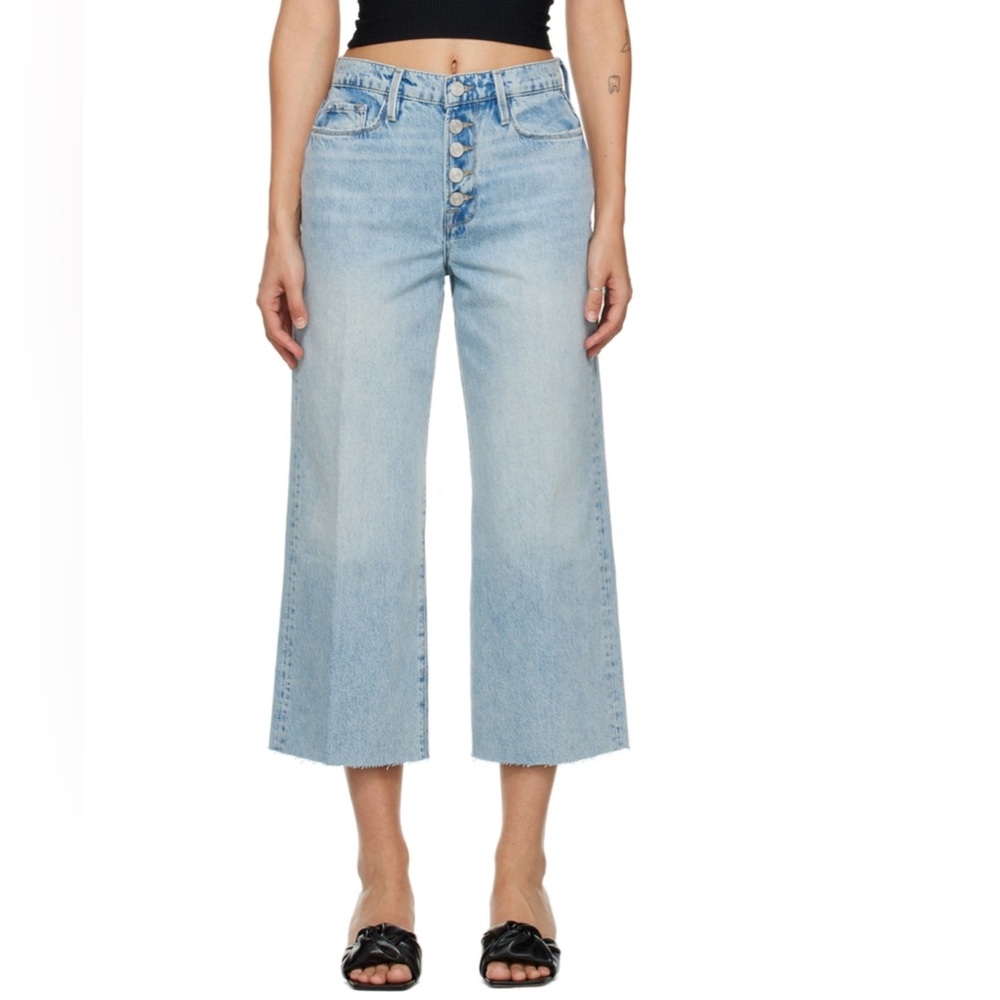 FRAME Sz.31 LE Cropped Flare Button Fly Jeans ( New without tags)